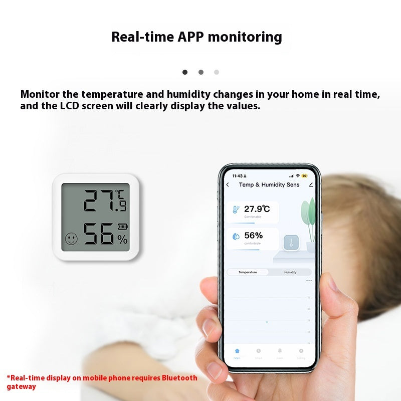 Temperature and humidity meter