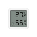 Digital thermometer with humidity display on a white background